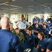 USCGC Midgett (WMSL 757) hosts Vice Admiral Jospeh Buzzella