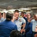 USCGC Midgett (WMSL 757) hosts Vice Admiral Jospeh Buzzella