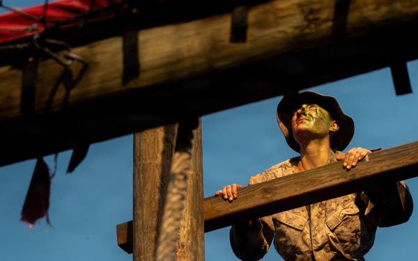 U.S. Marine Corps Officer Candidates Complete the Forge