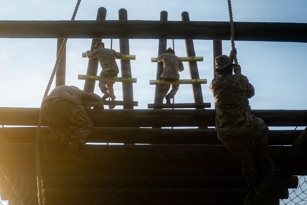 U.S. Marine Corps Officer Candidates Complete the Forge
