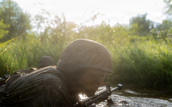 U.S. Marine Corps Officer Candidates Complete the Forge
