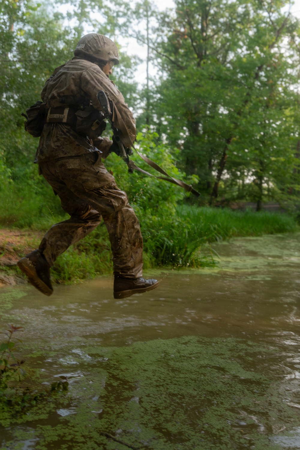 U.S. Marine Corps Officer Candidates Complete the Forge