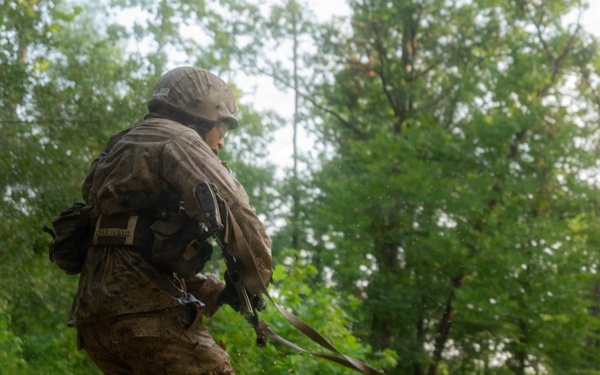 U.S. Marine Corps Officer Candidates Complete the Forge