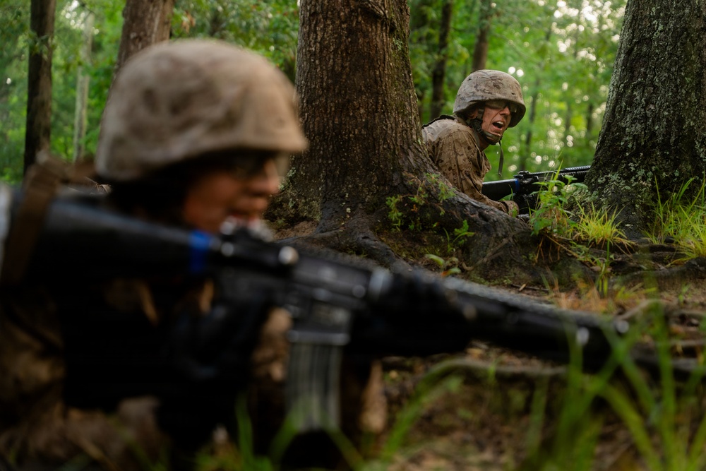 U.S. Marine Corps Officer Candidates Complete the Forge