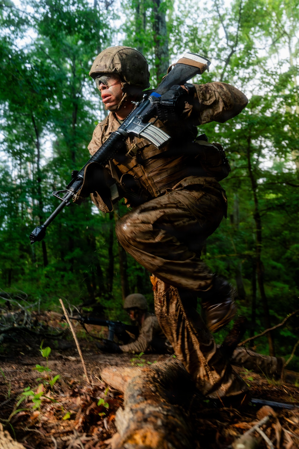 U.S. Marine Corps Officer Candidates Complete the Forge