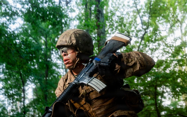 U.S. Marine Corps Officer Candidates Complete the Forge