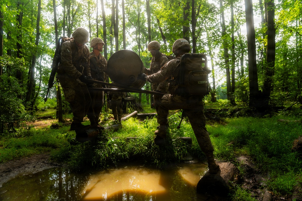 U.S. Marine Corps Officer Candidates Complete the Forge