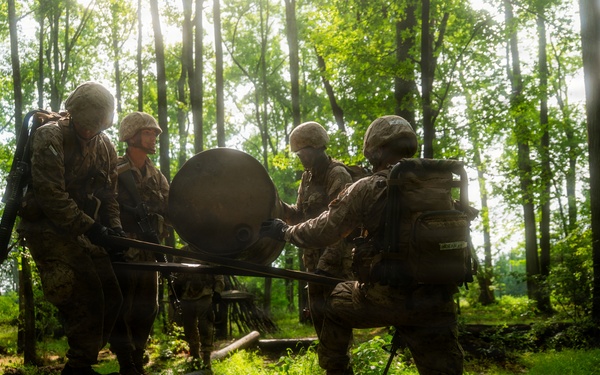U.S. Marine Corps Officer Candidates Complete the Forge