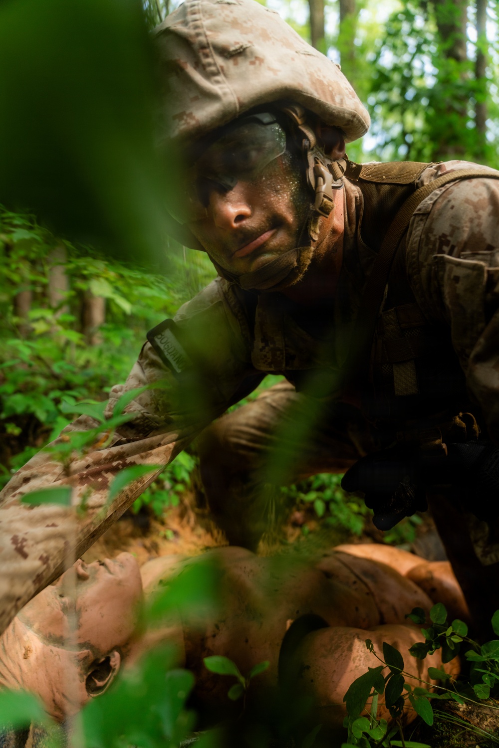 U.S. Marine Corps Officer Candidates Complete the Forge
