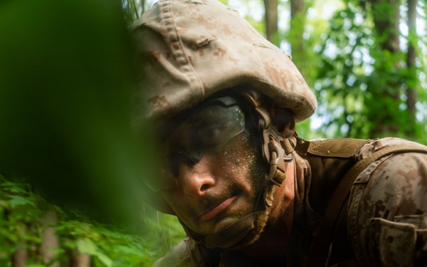 U.S. Marine Corps Officer Candidates Complete the Forge