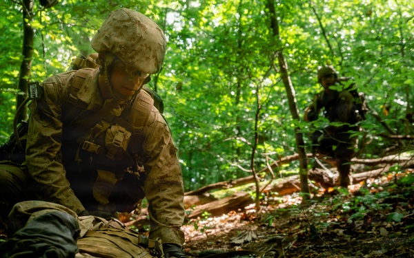 U.S. Marine Corps Officer Candidates Complete the Forge