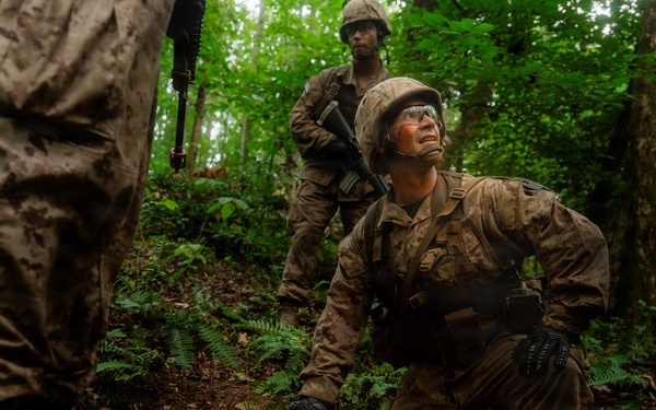 U.S. Marine Corps Officer Candidates Complete the Forge