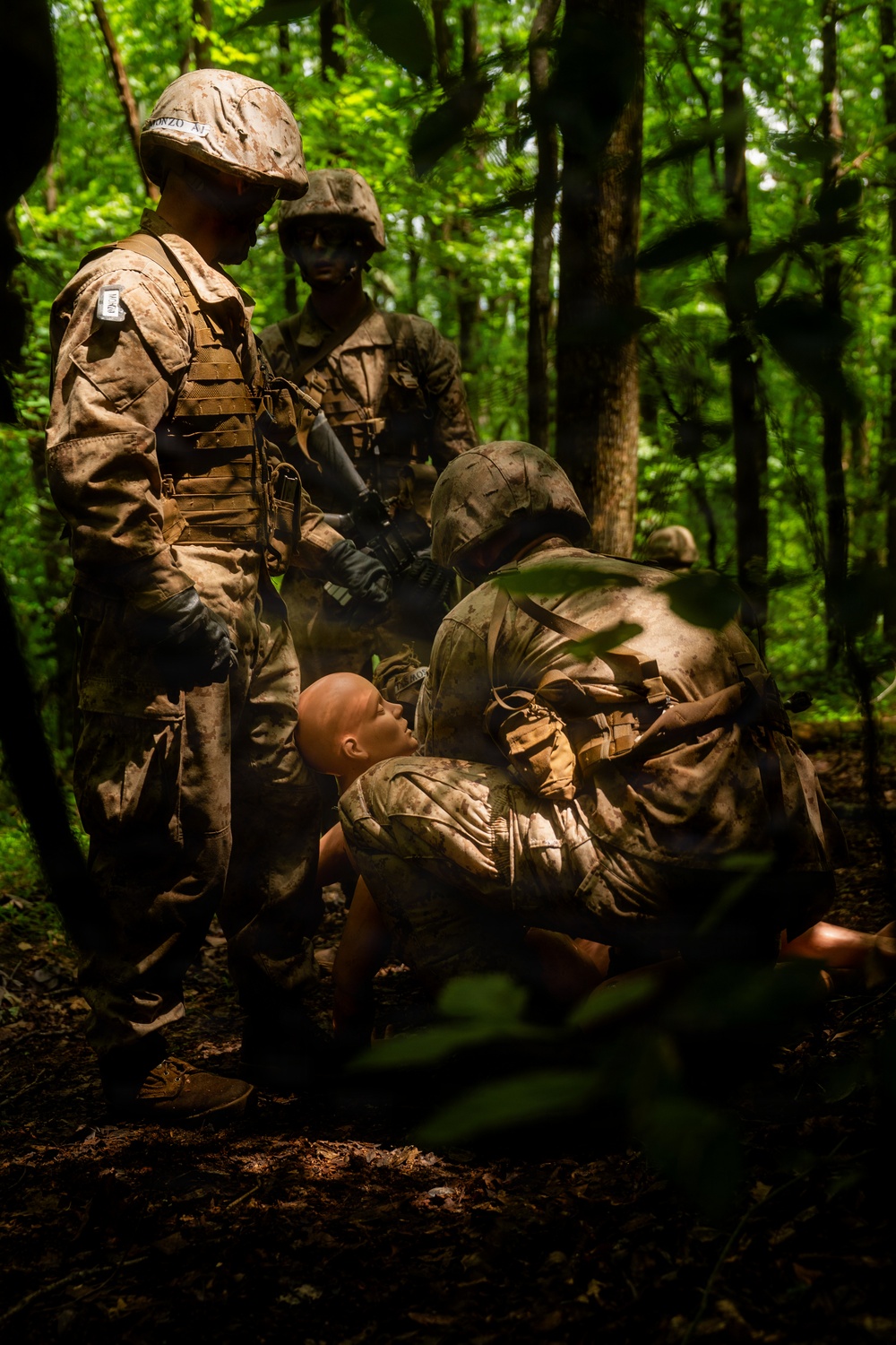 U.S. Marine Corps Officer Candidates Complete the Forge