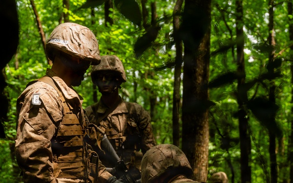 U.S. Marine Corps Officer Candidates Complete the Forge