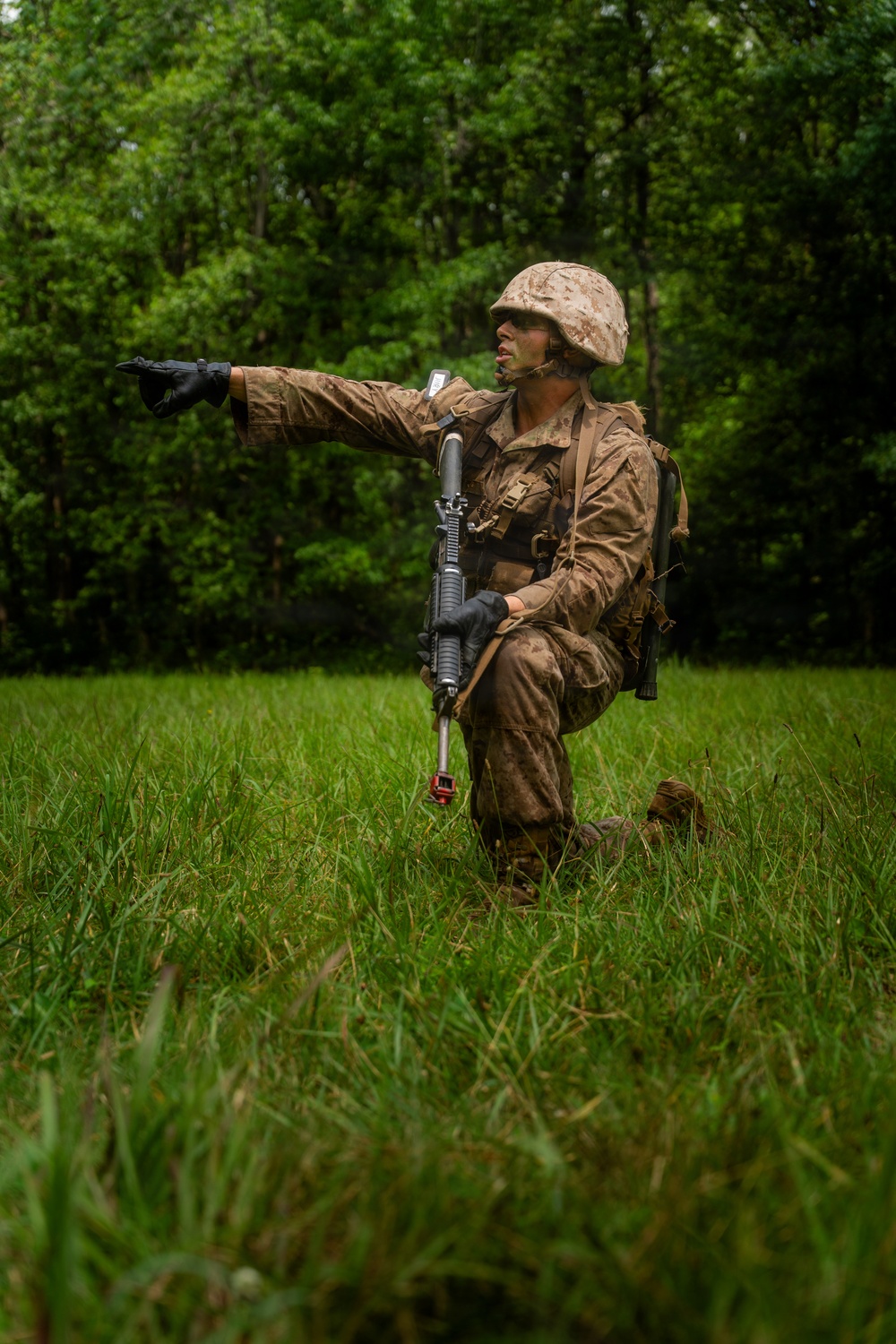 U.S. Marine Corps Officer Candidates Complete the Forge