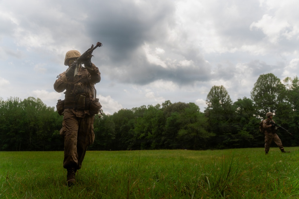 U.S. Marine Corps Officer Candidates Complete the Forge