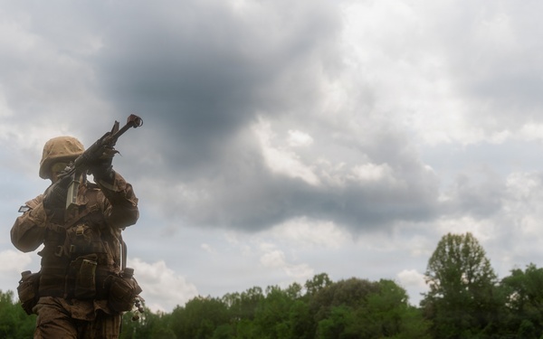 U.S. Marine Corps Officer Candidates Complete the Forge