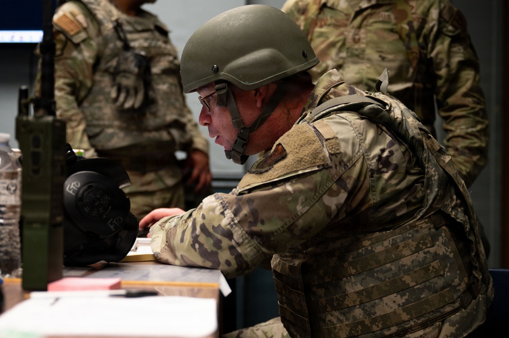 Inside the EOC during Coyote Storm 26.1