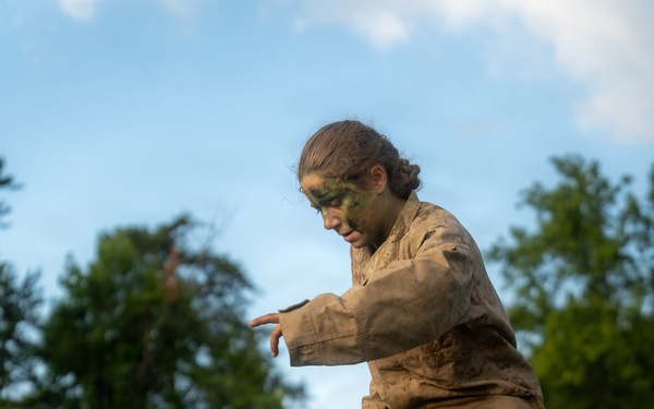 U.S. Marine Corps Officer Candidates Complete the Forge
