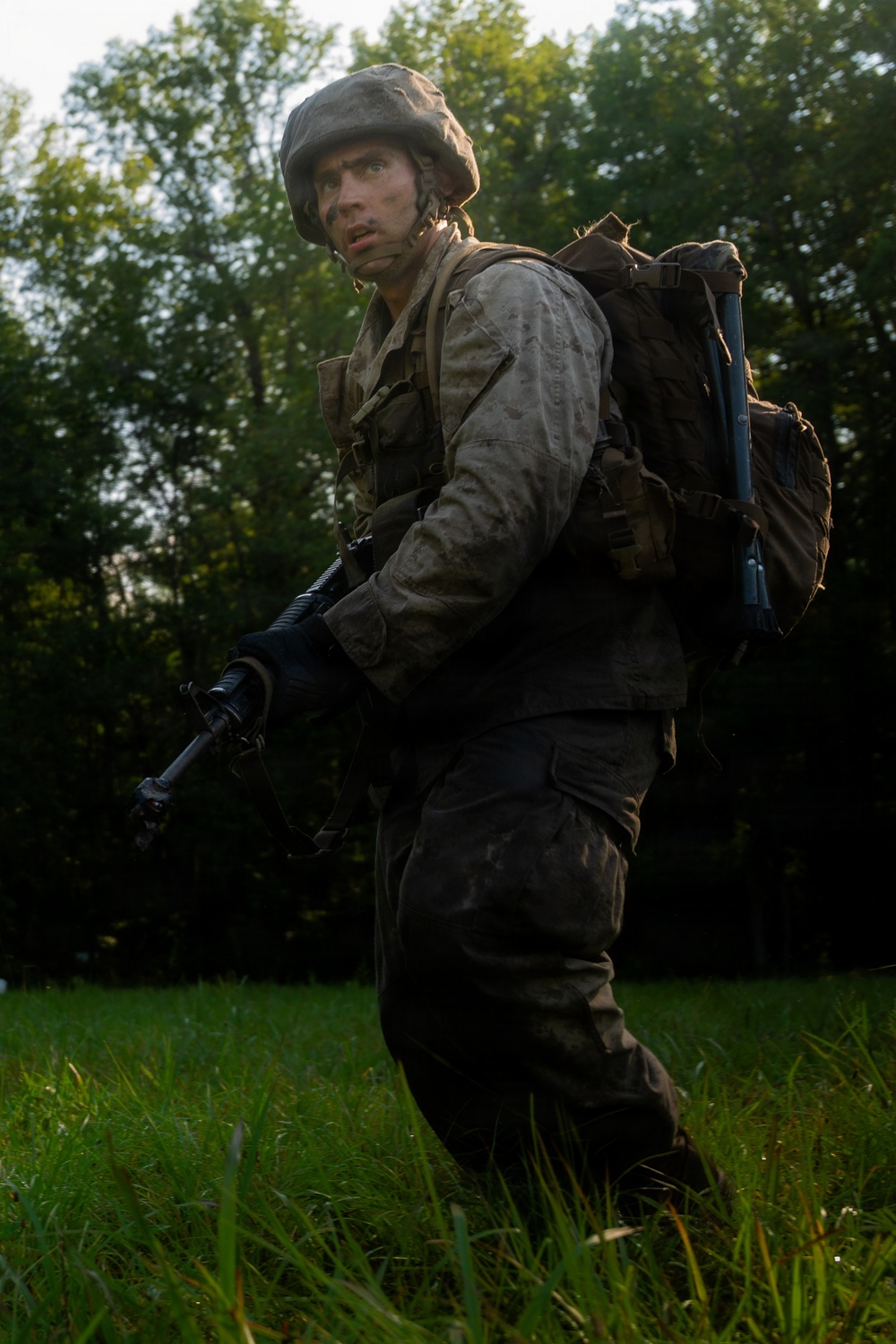U.S. Marine Corps Officer Candidates Complete the Forge