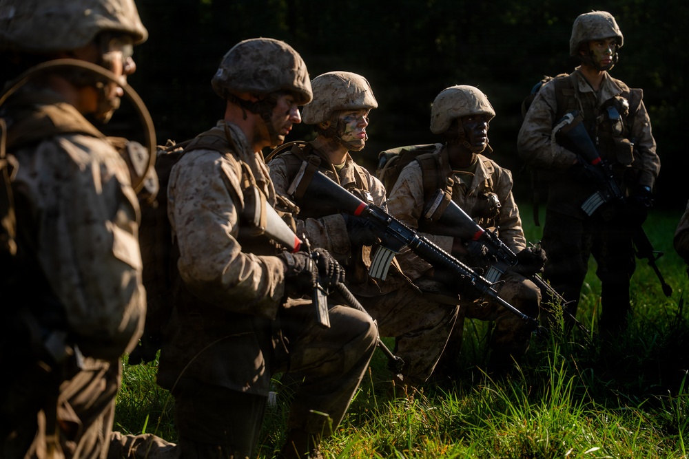 U.S. Marine Corps Officer Candidates Complete the Forge
