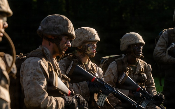 U.S. Marine Corps Officer Candidates Complete the Forge