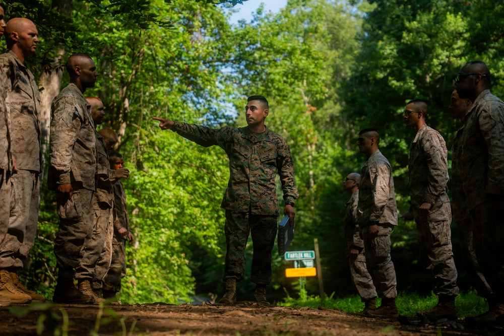 U.S. Marine Corps Officer Candidates Complete the Forge