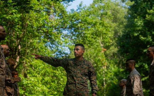 U.S. Marine Corps Officer Candidates Complete the Forge