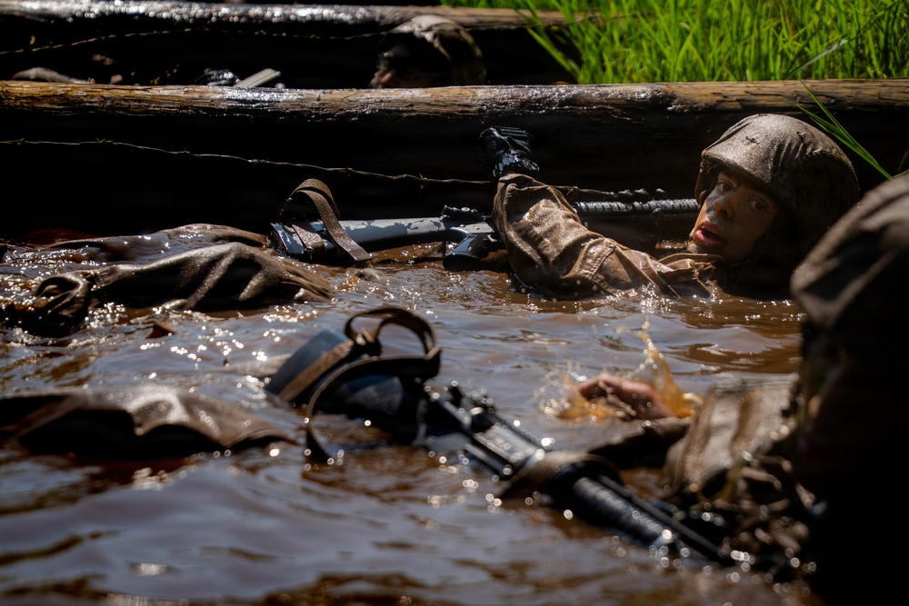 U.S. Marine Corps Officer Candidates Complete the Forge