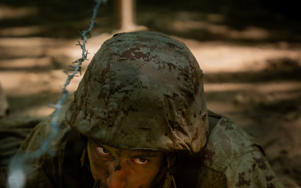 U.S. Marine Corps Officer Candidates Complete the Forge