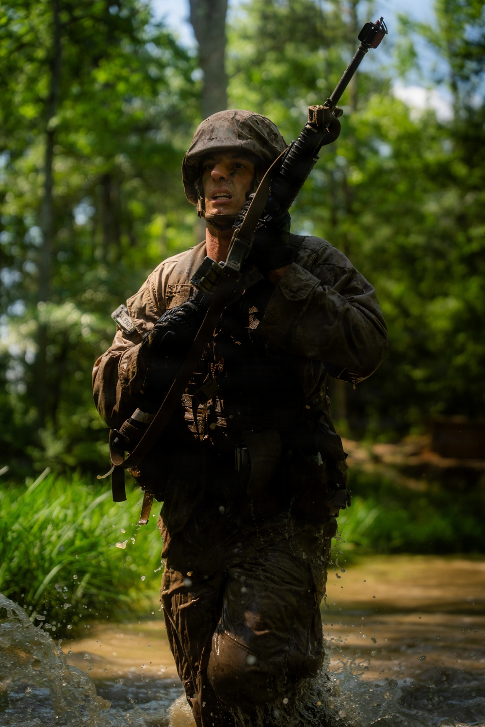 U.S. Marine Corps Officer Candidates Complete the Forge