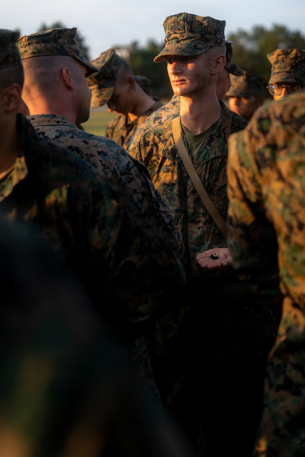 U.S. Marine Corps Officer Candidates Complete the Forge