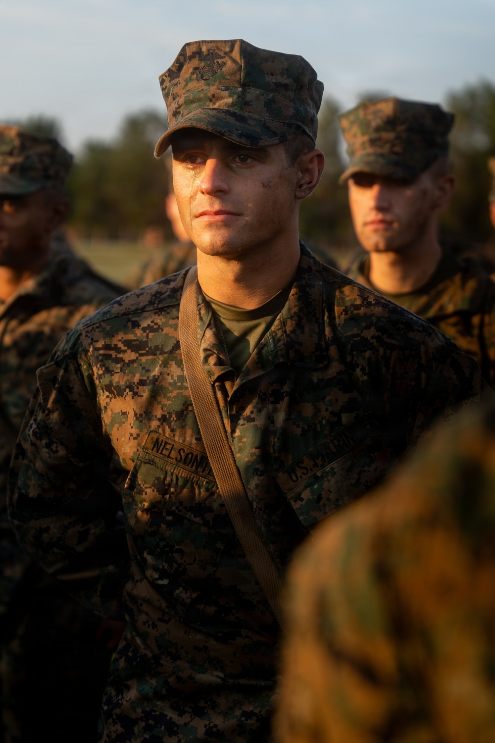 U.S. Marine Corps Officer Candidates Complete the Forge