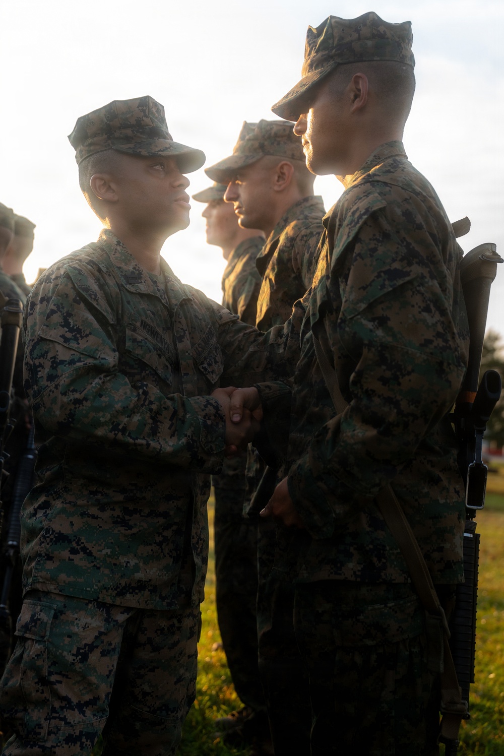 U.S. Marine Corps Officer Candidates Complete the Forge