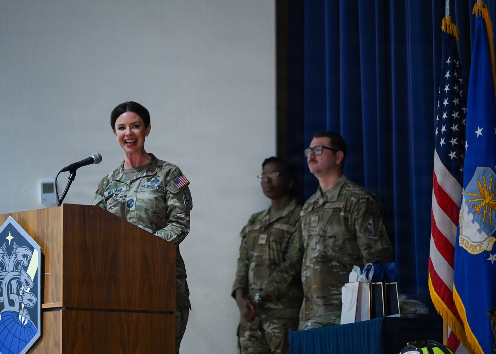 Space Base Delta 1 Welcomes New Command Senior Enlisted Leader