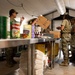 Inside the DFAC during Coyote Storm 26.1