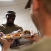 Inside the DFAC during Coyote Storm 26.1