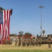 CLR-1 conducts change of command, welcoming new commander