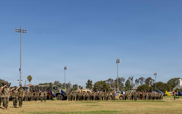 CLR-1 conducts change of command, welcoming new commander
