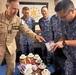 USS Chafee Triad Welcomes JS Chōkai Leadership Aboard