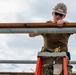 NMCB 1 installs walkway roof at Saipan Southern High School