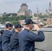 USS Mahan Departs Quebec City