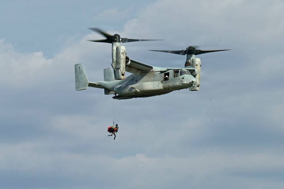 Exercise Savage Jackal: 57th RQS validates over-water sensitive item recovery capabilities