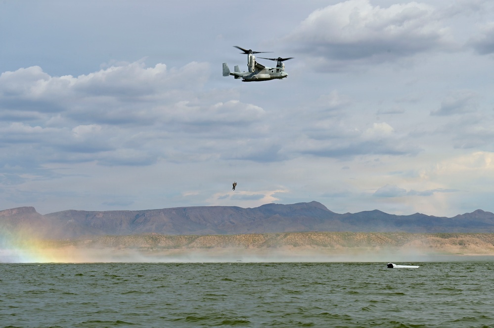 Exercise Savage Jackal: 57th RQS validates over-water sensitive item recovery capabilities