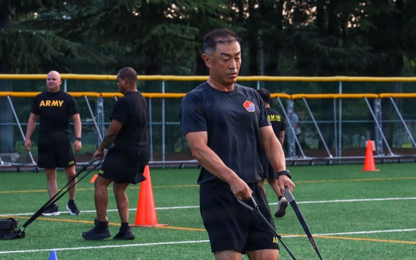 Commanding general leads from the front