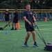 Commanding general leads from the front