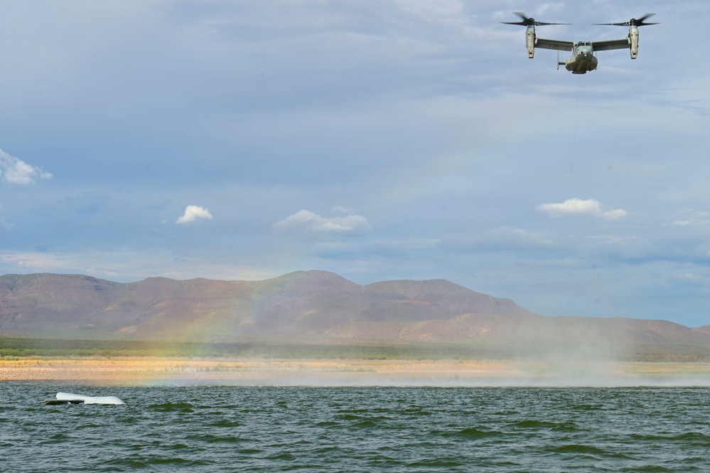 Exercise Savage Jackal: 57th RQS validates over-water sensitive item recovery capabilities