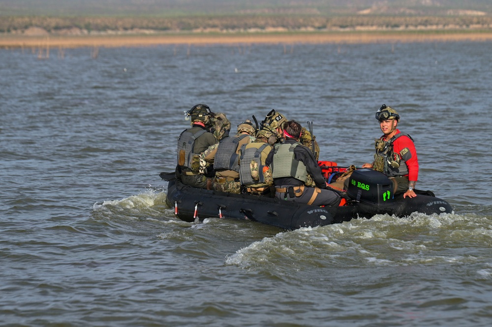 Exercise Savage Jackal: 57th RQS validates over-water sensitive item recovery capabilities