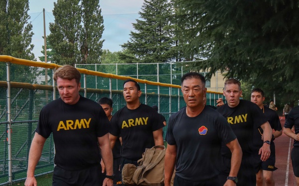 Team carry tests strength and coordination