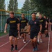 Team carry tests strength and coordination